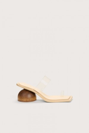 Cult Gaia Adora Sandals Clear | NZ 127965J