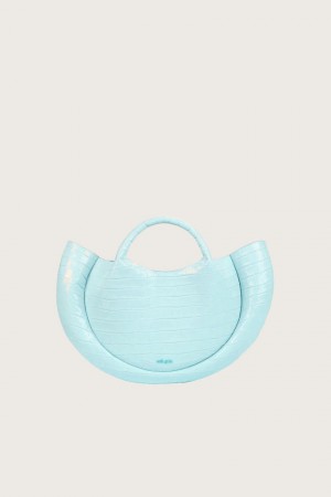 Cult Gaia Bella Tote Bag Turquoise | NZ 179683I