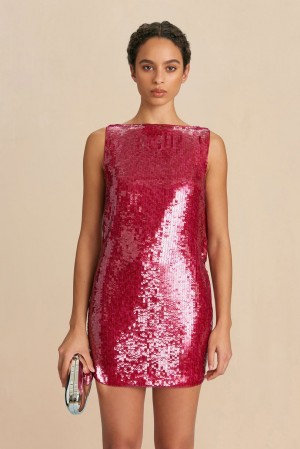 Cult Gaia Carletta Dress Pink | NZ 196473N