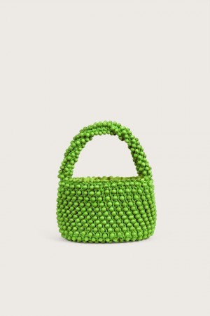 Cult Gaia Cora Mini Tote Bag Light Green | NZ 769358B