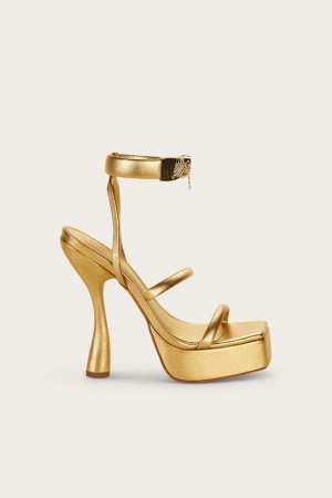 Cult Gaia Elodie Sandals Gold | NZ 895472V