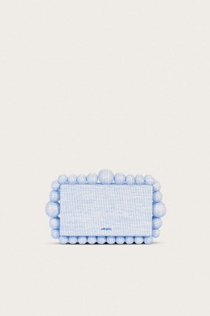 Cult Gaia Eos Clutch Light Blue | NZ 350247M