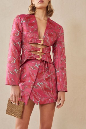 Cult Gaia Gabby Blazer Pink | NZ 140597G