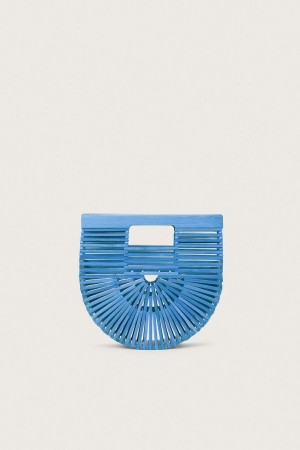 Cult Gaia Gaia's Ark Mini Clutch Blue | NZ 514076Y