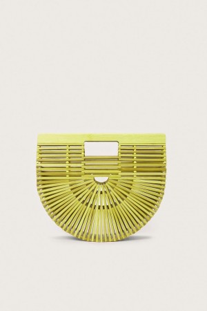 Cult Gaia Gaia's Ark Small Clutch Yellow | NZ 369074G