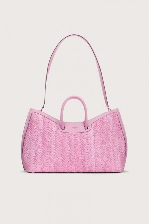 Cult Gaia Idalia Weekender Tote Bag Pink | NZ 542913X