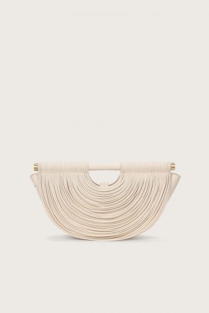 Cult Gaia Lou Clutch White | NZ 405872W