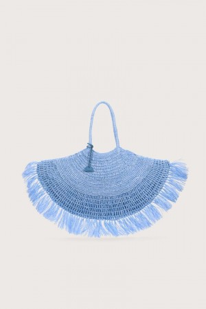 Cult Gaia Lucia Tote Bag Light Blue | NZ 704519D