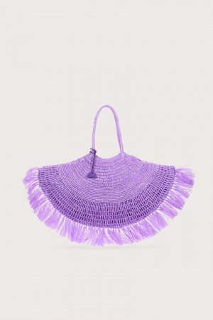 Cult Gaia Lucia Tote Bag Purple | NZ 187940P