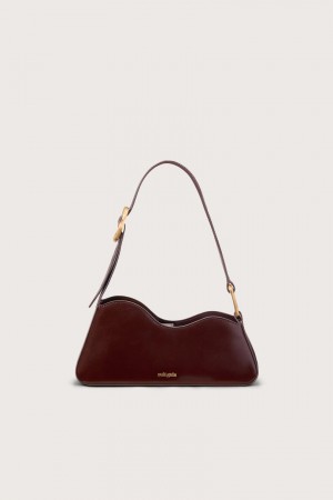 Cult Gaia Malvi Shoulder Bag Brown | NZ 390125N