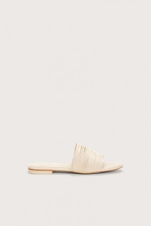 Cult Gaia Mia Sandals White | NZ 389560T