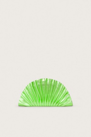 Cult Gaia Nala Mini Clutch Light Green | NZ 480539E