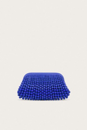 Cult Gaia Nia Clutch Blue | NZ 937482P