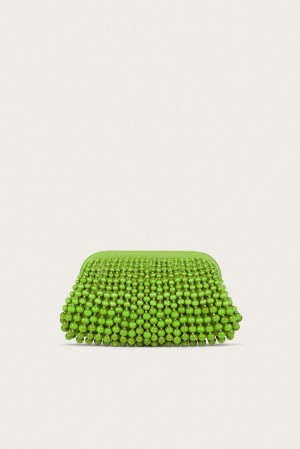 Cult Gaia Nia Clutch Light Green | NZ 589762T