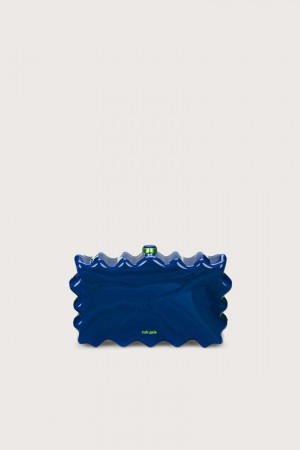 Cult Gaia Paloma Clutch Blue | NZ 962340S