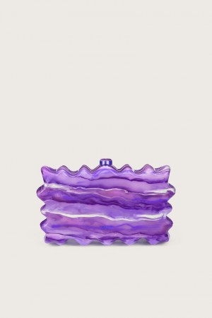 Cult Gaia Paloma Clutch Purple | NZ 641327H