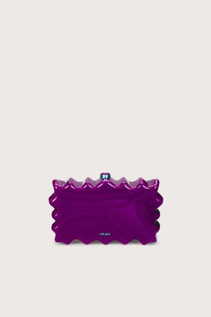 Cult Gaia Paloma Clutch Purple | NZ 870435O