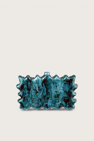 Cult Gaia Paloma Clutch Turquoise | NZ 902347S