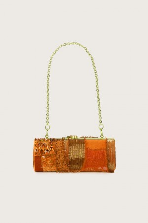 Cult Gaia Piper Tote Bag Orange | NZ 817492V