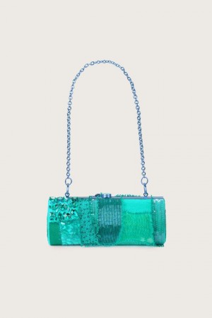 Cult Gaia Piper Tote Bag Turquoise | NZ 845093X