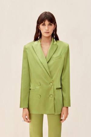 Cult Gaia Rene Jacket Green | NZ 529863Y