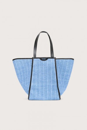 Cult Gaia Sadie Tote Bag Light Blue | NZ 175248X