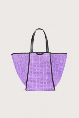 Cult Gaia Sadie Tote Bag Light Purple | NZ 032568R