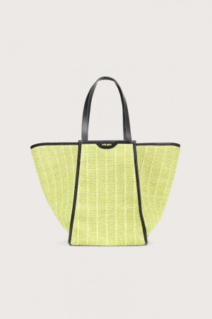 Cult Gaia Sadie Tote Bag Yellow | NZ 036894W