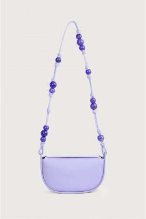 Cult Gaia Sanaa Crossbody Bag Lavender | NZ 768542L