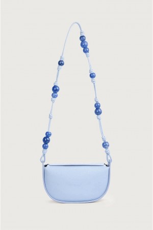 Cult Gaia Sanaa Crossbody Bag Light Blue | NZ 409186L