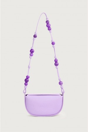 Cult Gaia Sanaa Crossbody Bag Light Purple | NZ 642039T