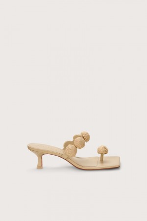 Cult Gaia Sarina Sandals Beige | NZ 683415B