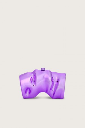 Cult Gaia Scrunch Clutch Purple | NZ 469357B