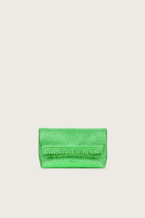 Cult Gaia Shanti Mini Clutch Green | NZ 019456T