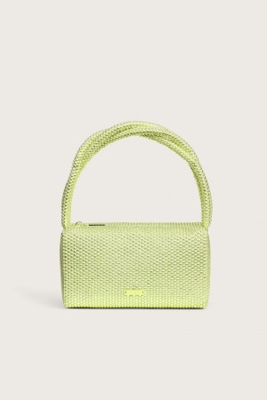 Cult Gaia Sienna Mini Tote Bag Light Green | NZ 089725M