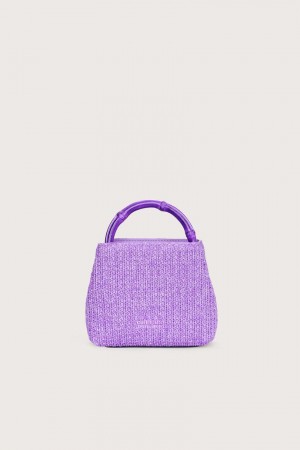 Cult Gaia Solene Mini Crossbody Bag Purple | NZ 128763F