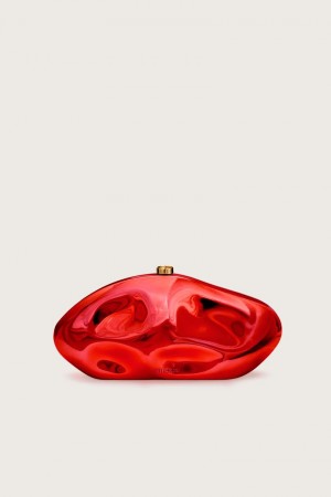 Cult Gaia The Caldera Clutch Red | NZ 164039G