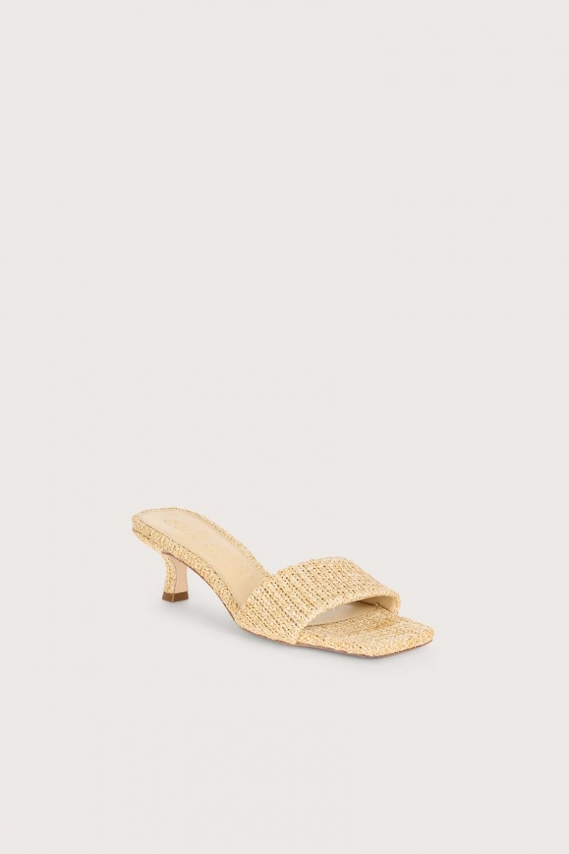 Cult Gaia Ada Sandals Beige | NZ 691253T