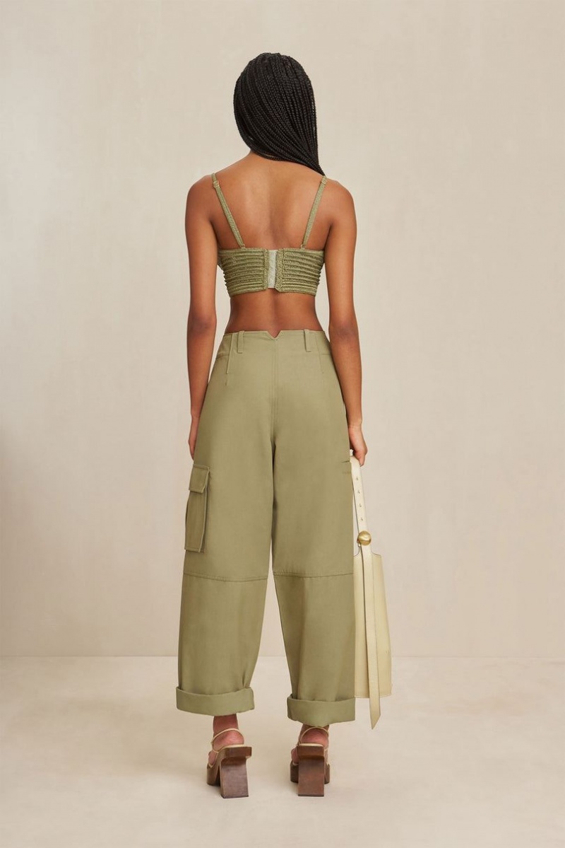 Cult Gaia Adrie Pants Green | NZ 169053E