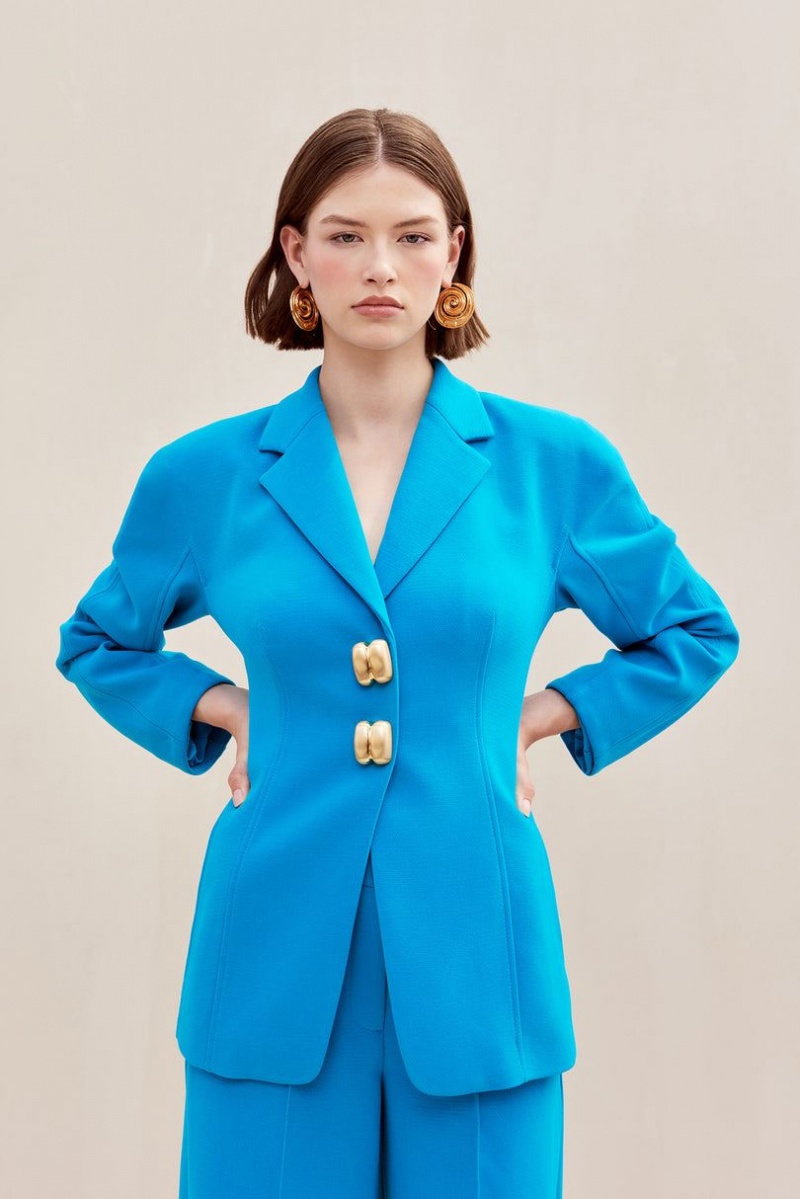 Cult Gaia Aydi Jacket Blue | NZ 027489M