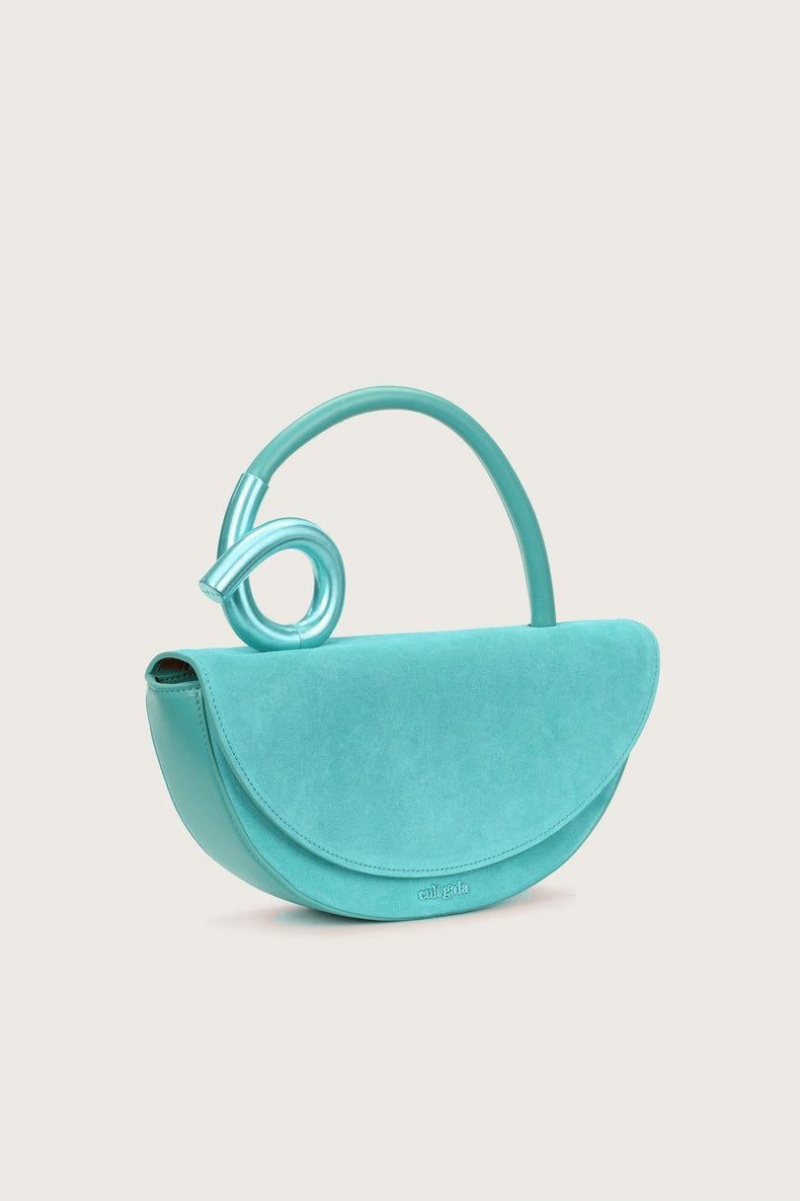 Cult Gaia Azariah Tote Bag Turquoise | NZ 401675X