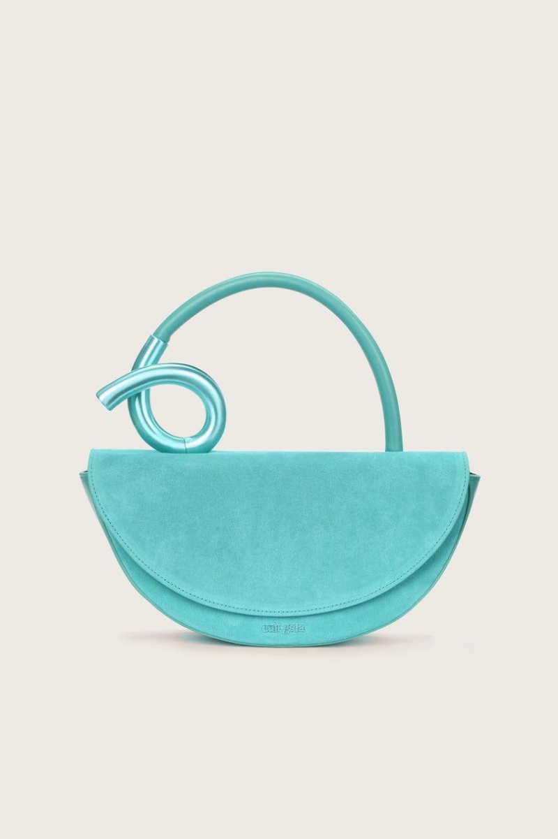 Cult Gaia Azariah Tote Bag Turquoise | NZ 401675X