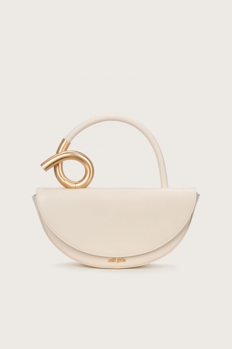 Cult Gaia Azariah Tote Bag White | NZ 948567N