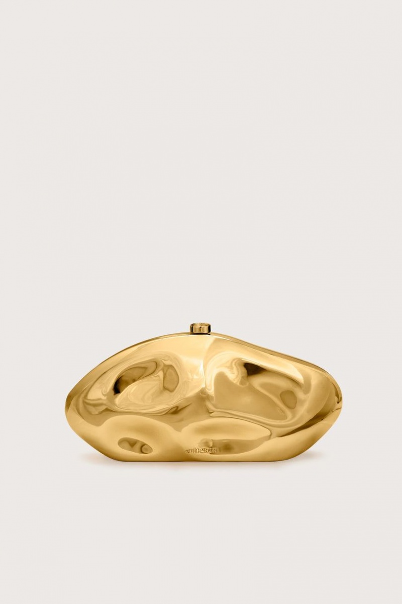 Cult Gaia Caldera Clutch Gold | NZ 065978V