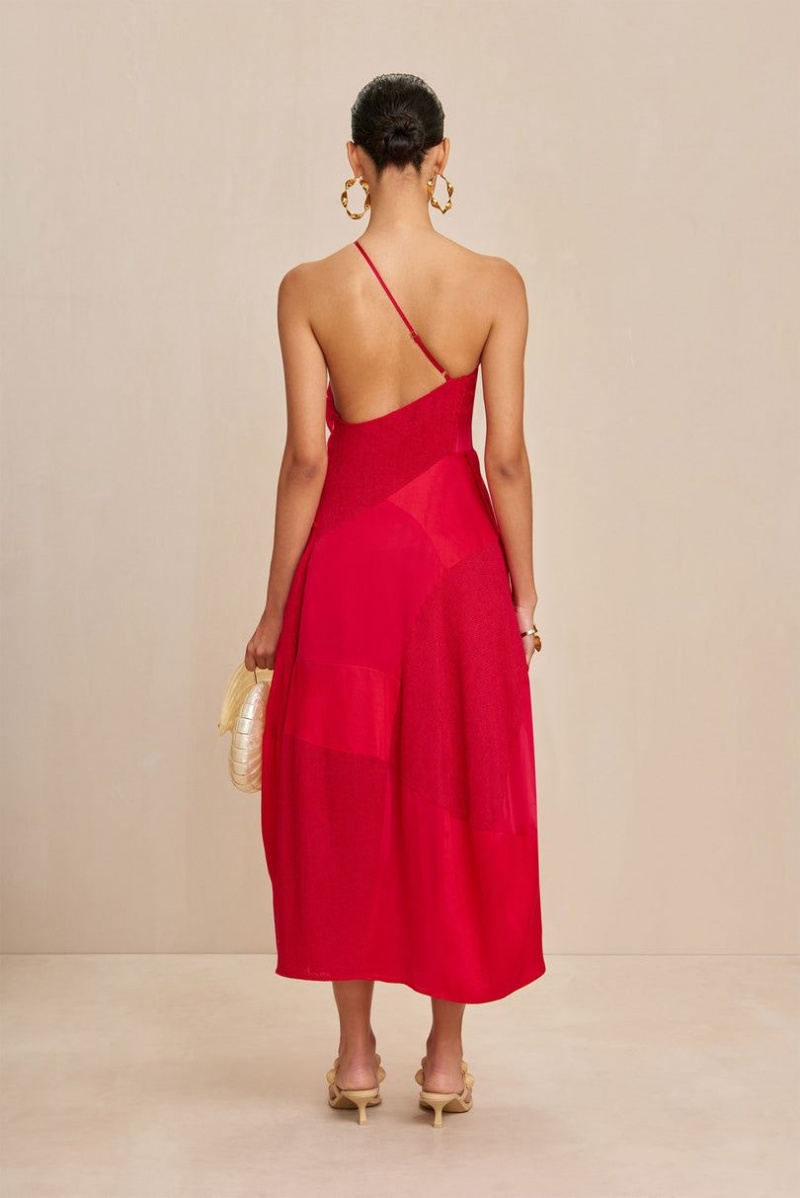 Cult Gaia Cienna Dress Red | NZ 345790S