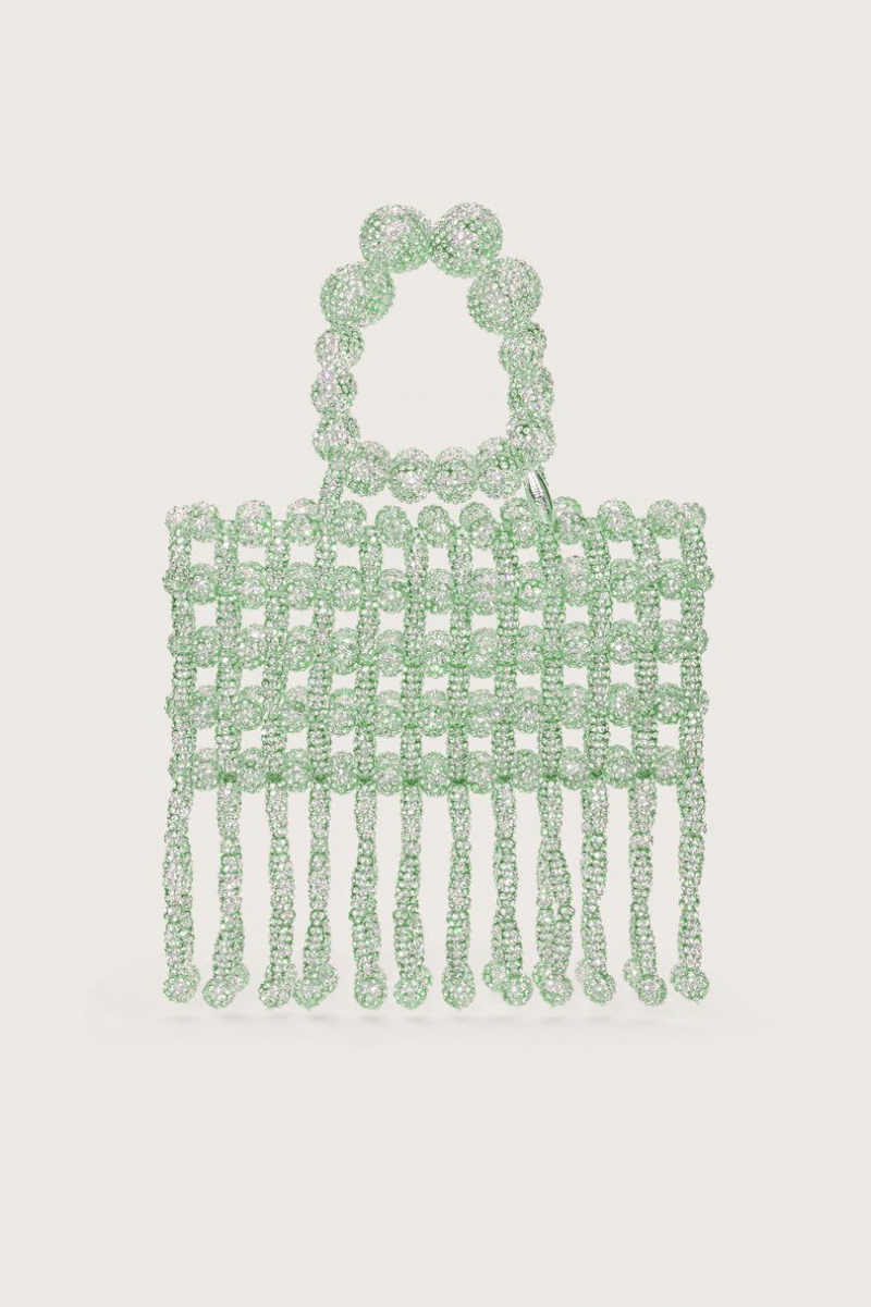 Cult Gaia Clara Tote Bag Light Green | NZ 267019P