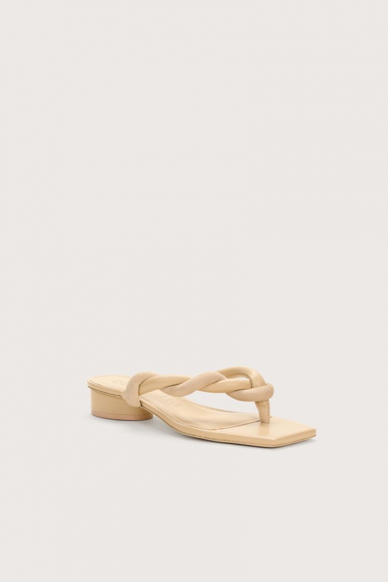 Cult Gaia Elm Sandals Beige | NZ 178436F