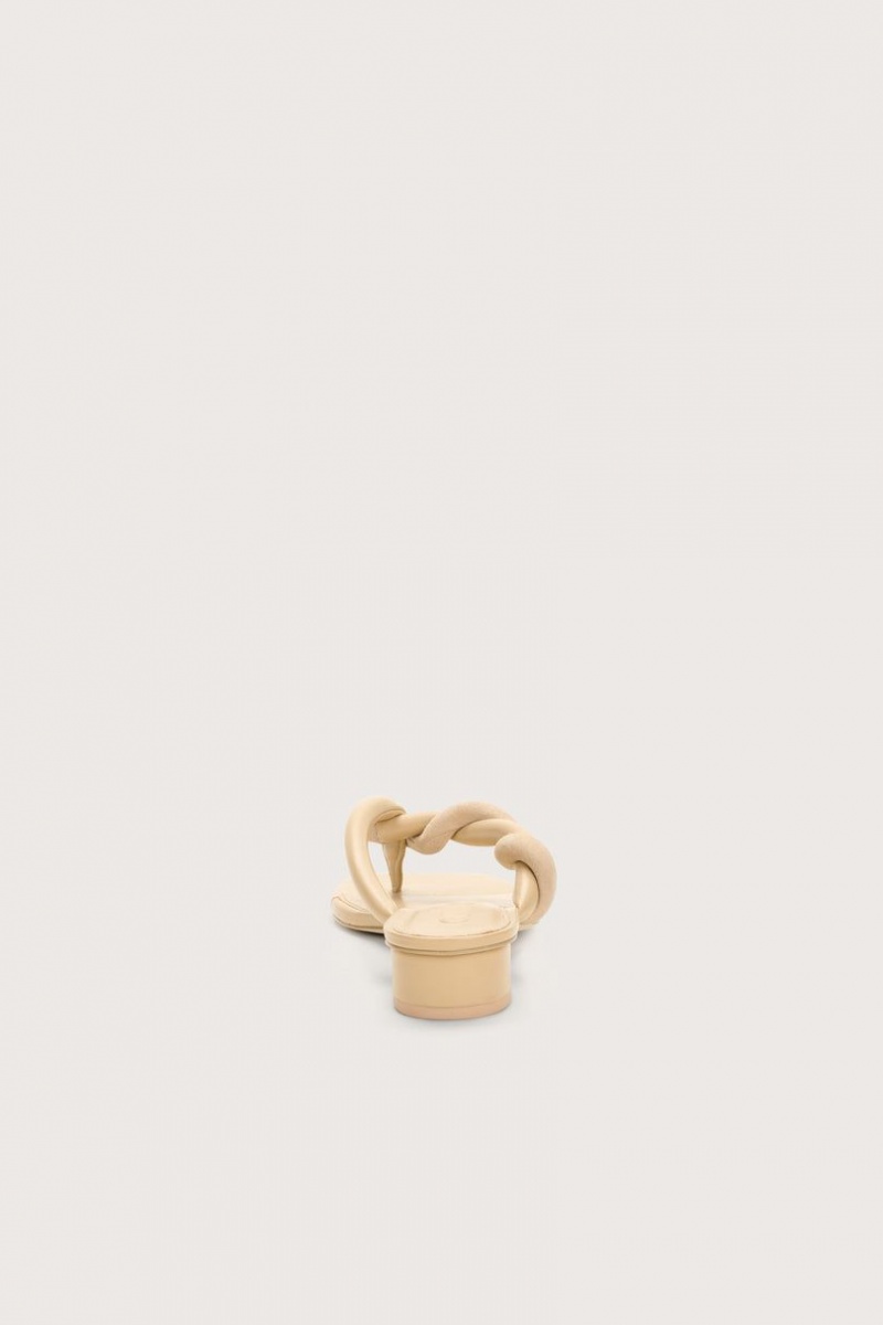 Cult Gaia Elm Sandals Beige | NZ 178436F