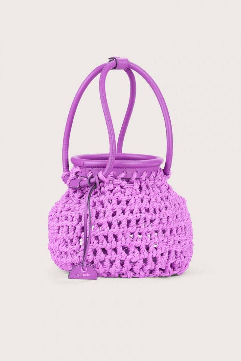 Cult Gaia Enya Tote Bag Purple | NZ 542681U