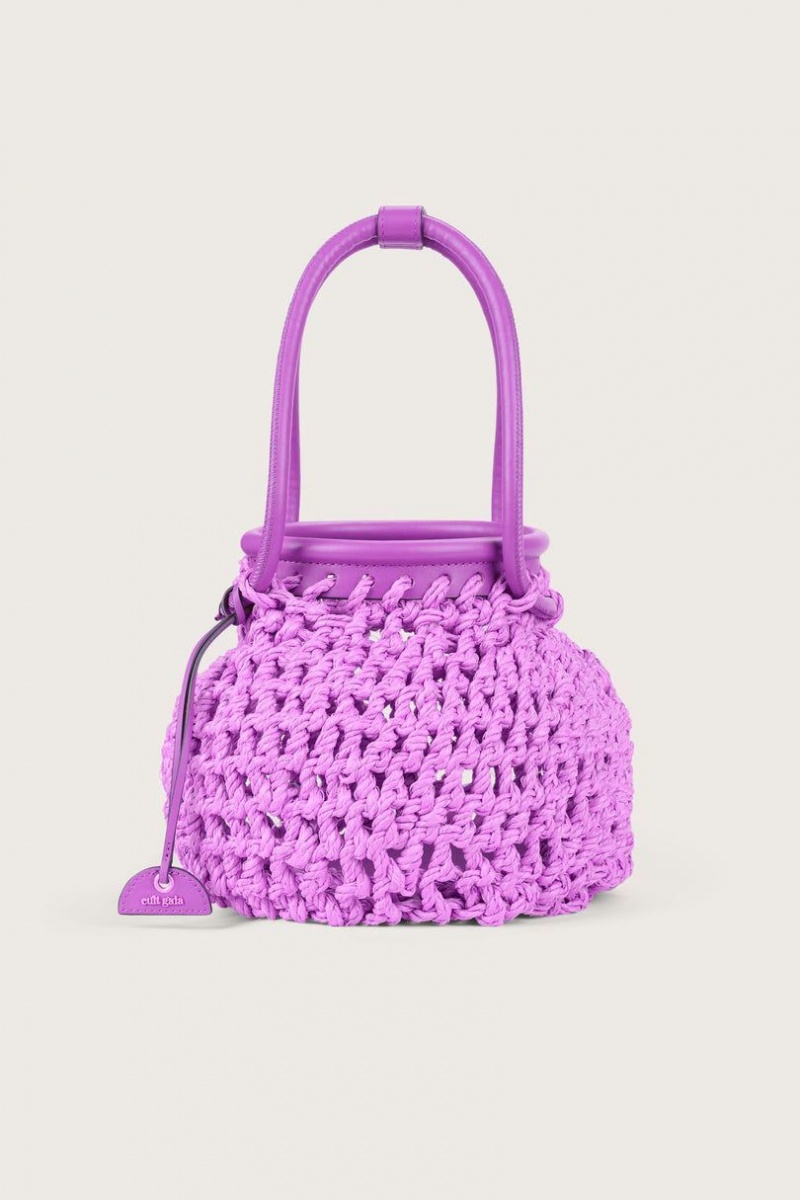 Cult Gaia Enya Tote Bag Purple | NZ 542681U